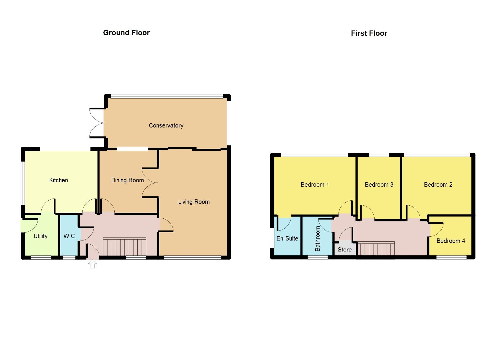 3 Pulborough Close Floorplan